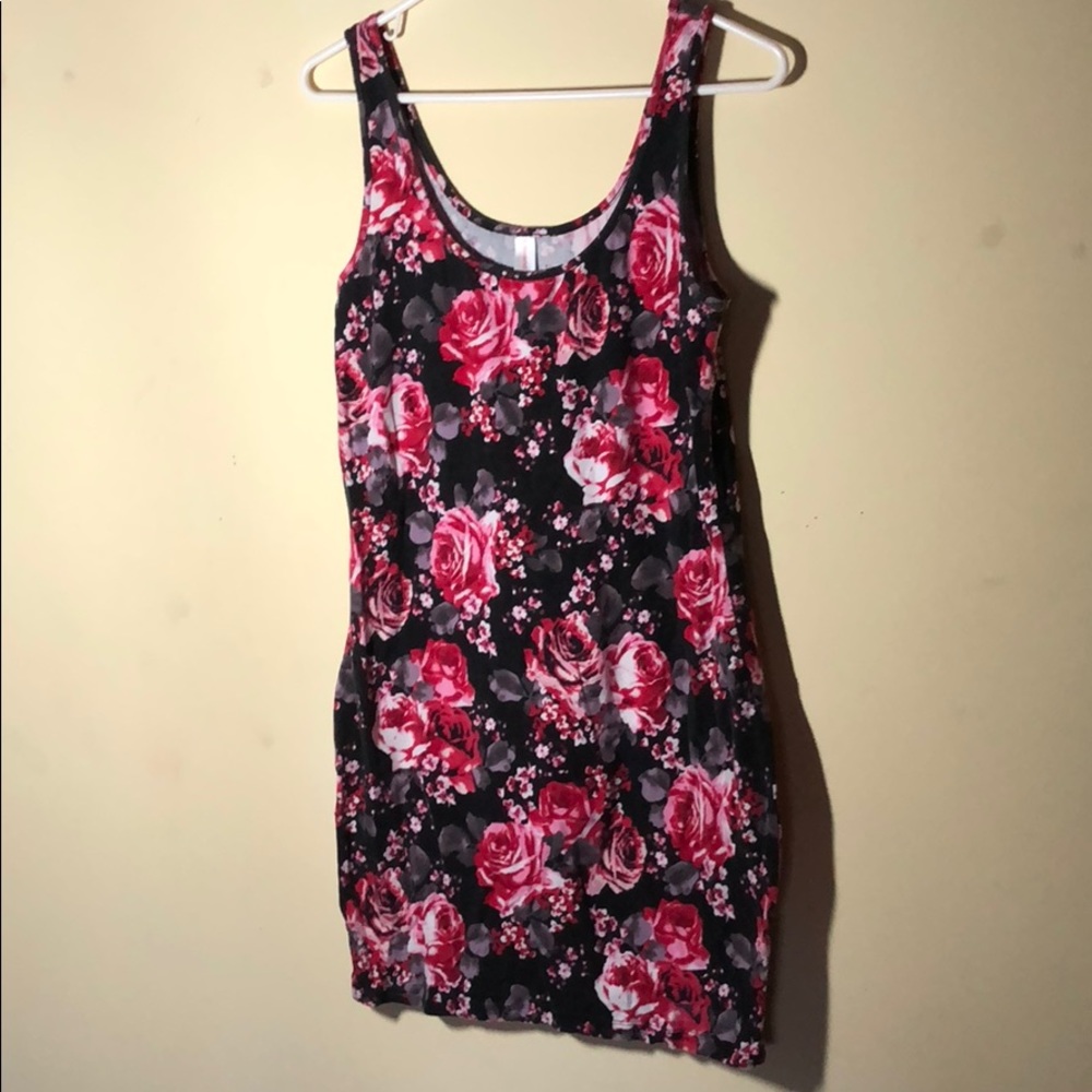Floral print dress